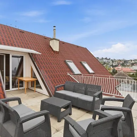 Castle View Rooftop Terrace Penthouse 5br Old Town Апартаменты *